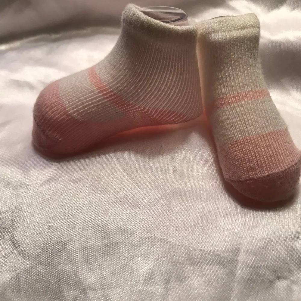 Newborn Baby Girl Sock Booties